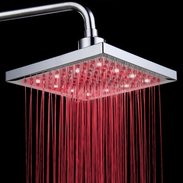 Douche LED 8" sans Piles - All-In-One Emporium