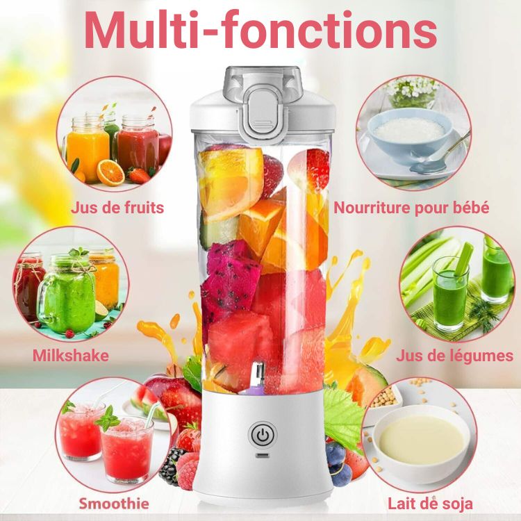 VitaFusion - Le mixeur de poche pour smoothies et shakes délicieux - All-In-One Emporium