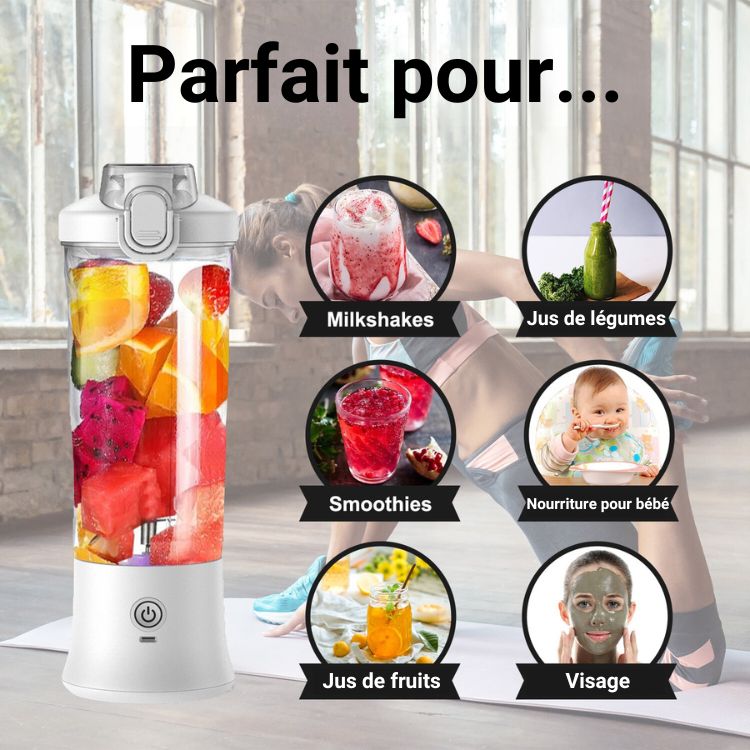 VitaFusion - Le mixeur de poche pour smoothies et shakes délicieux - All-In-One Emporium